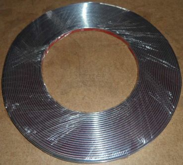Chromzierleiste 8mm mit 3M acryllic foam Klebband Nr 4229